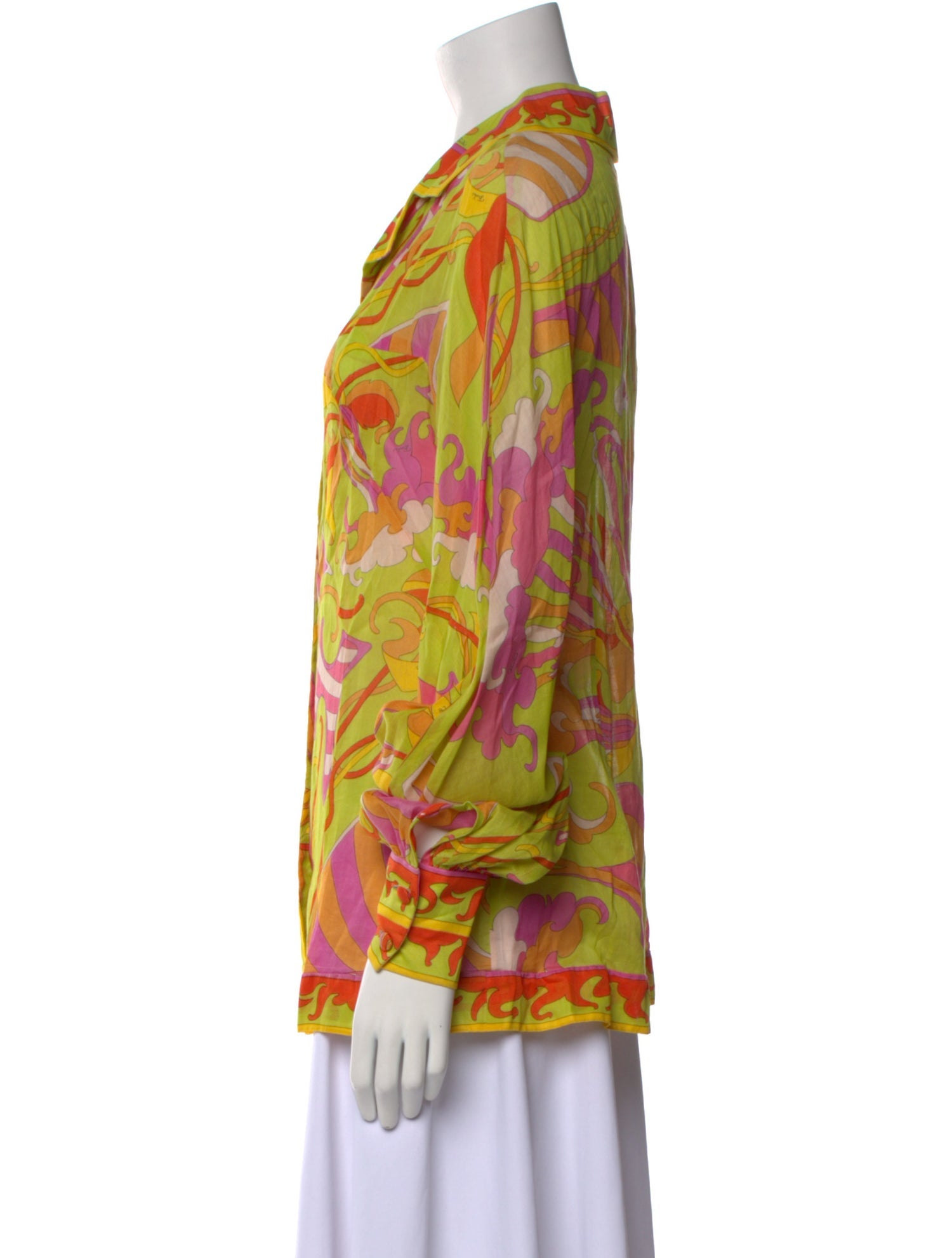 Emilio Pucci Vintage 1960's Button-Up Top