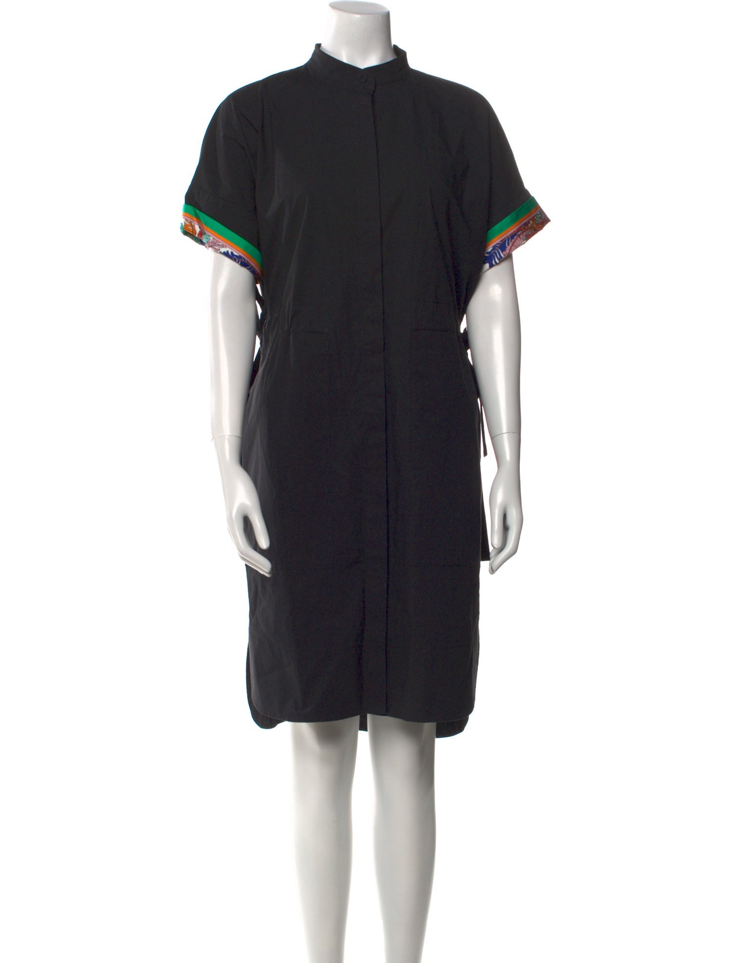 Emilio Pucci Mock Neck Knee-Length Dress