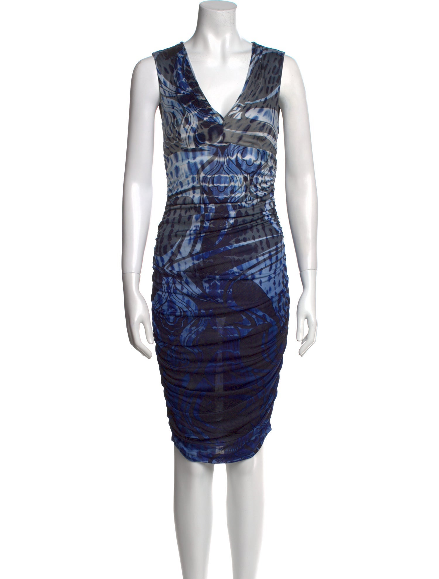 Emilio Pucci Printed Midi Length Dress