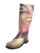 Emilio Pucci Rubber Printed Rain Boots