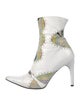 Emilio Pucci Leather Printed Boots