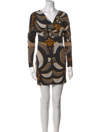 Emilio Pucci Printed Mini Dress