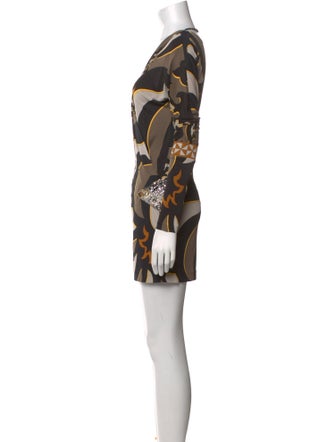 Emilio Pucci Printed Mini Dress