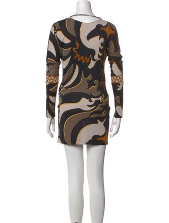 Emilio Pucci Printed Mini Dress