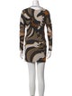 Emilio Pucci Printed Mini Dress