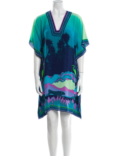 Emilio Pucci Terry Cloth Printed Robe
