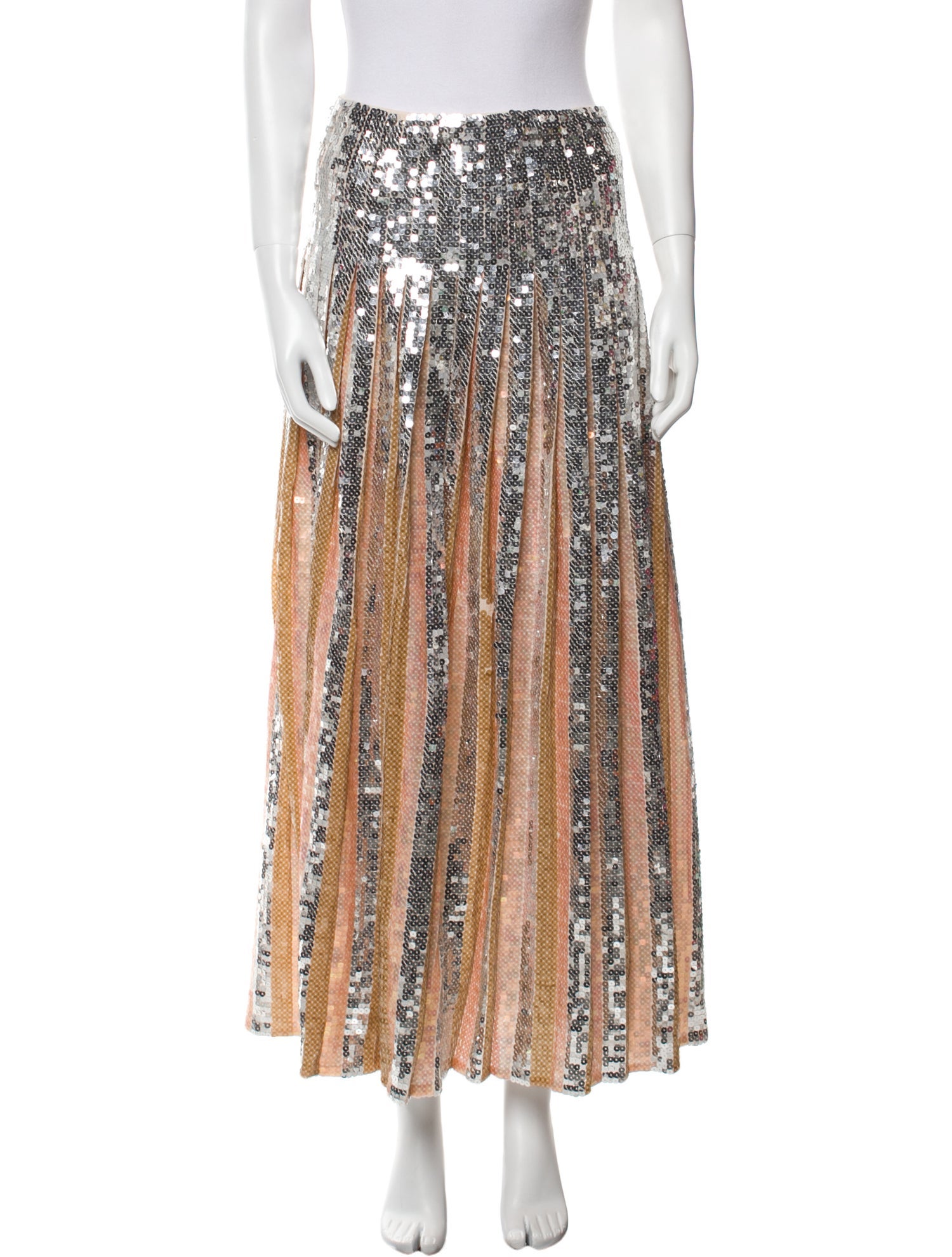 Emilio Pucci Sequin Midi Length Skirt w/ Tags