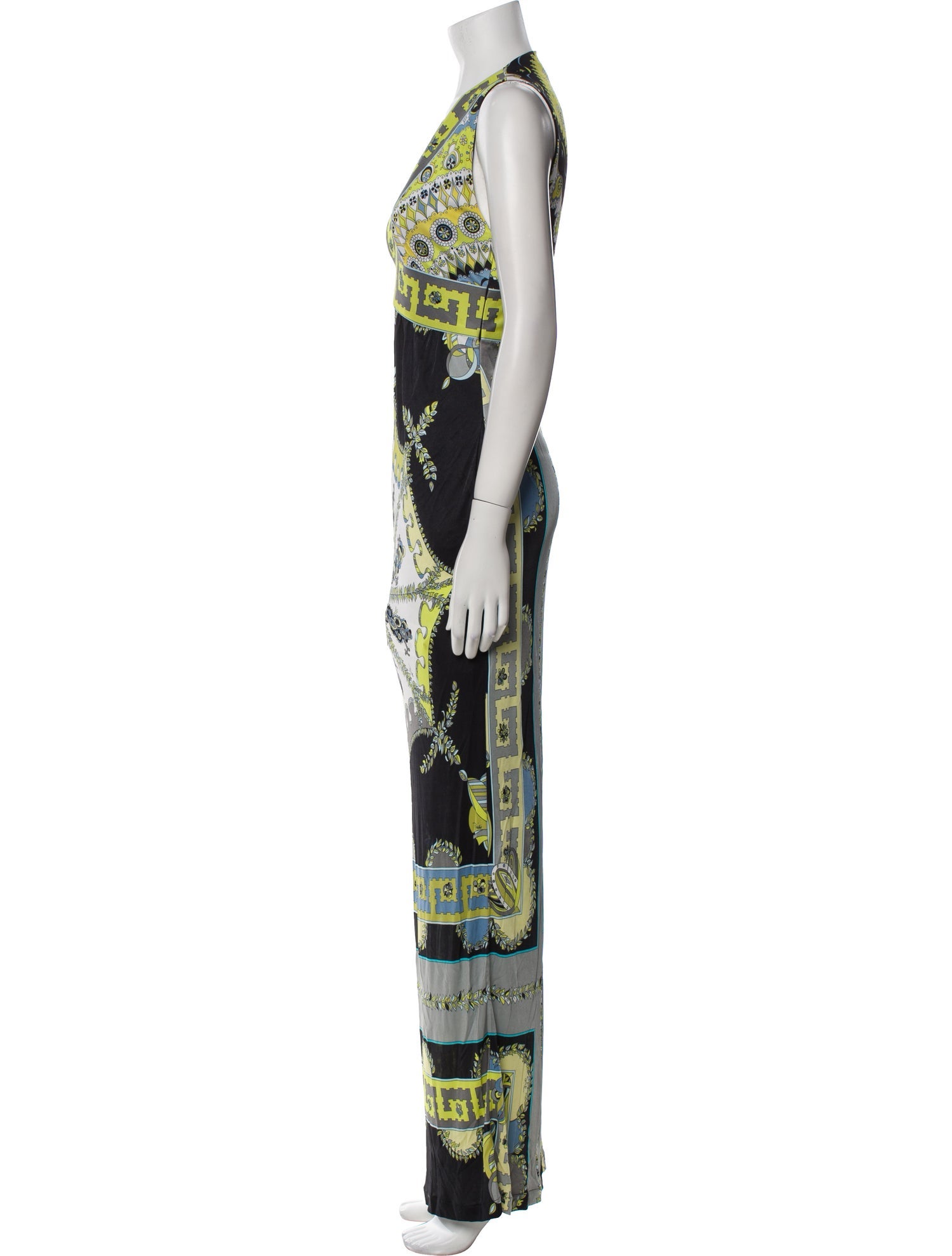 Emilio Pucci Printed Long Dress