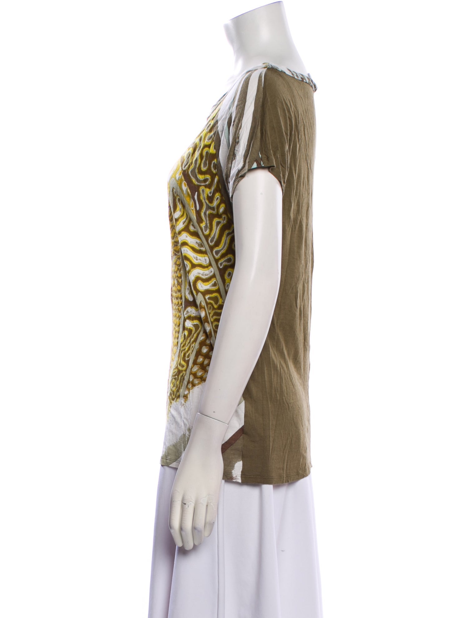 Emilio Pucci Printed Scoop Neck T-Shirt