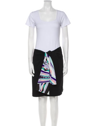 Emilio Pucci Printed Skirt Set