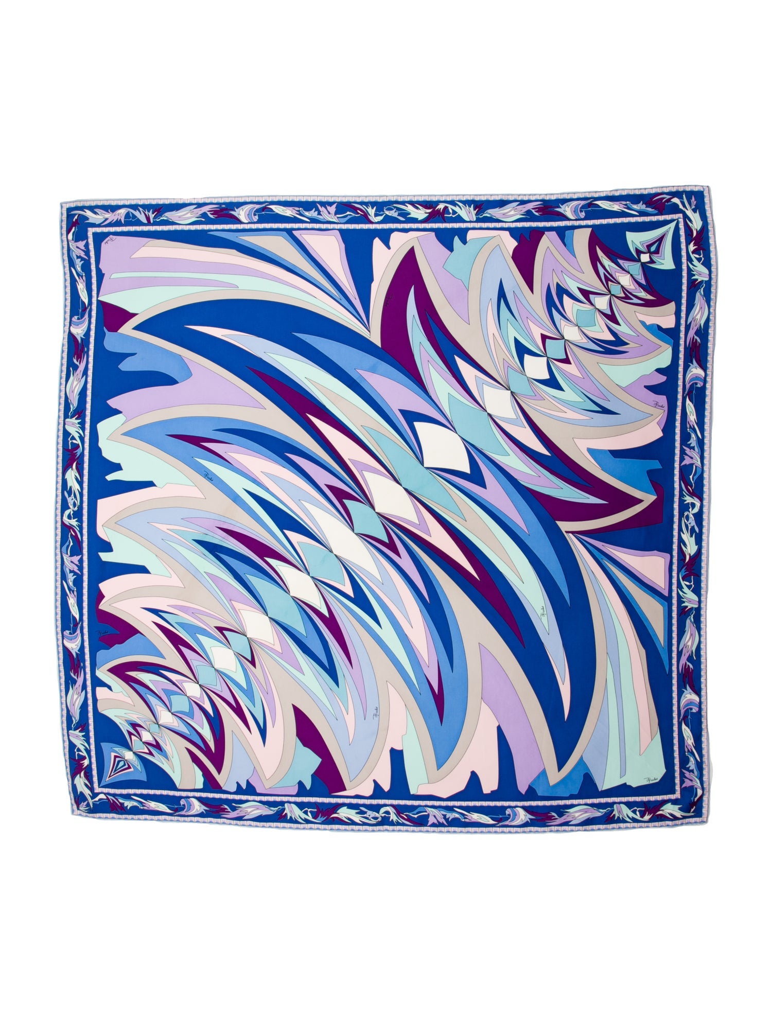 Emilio Pucci Silk Printed Scarf