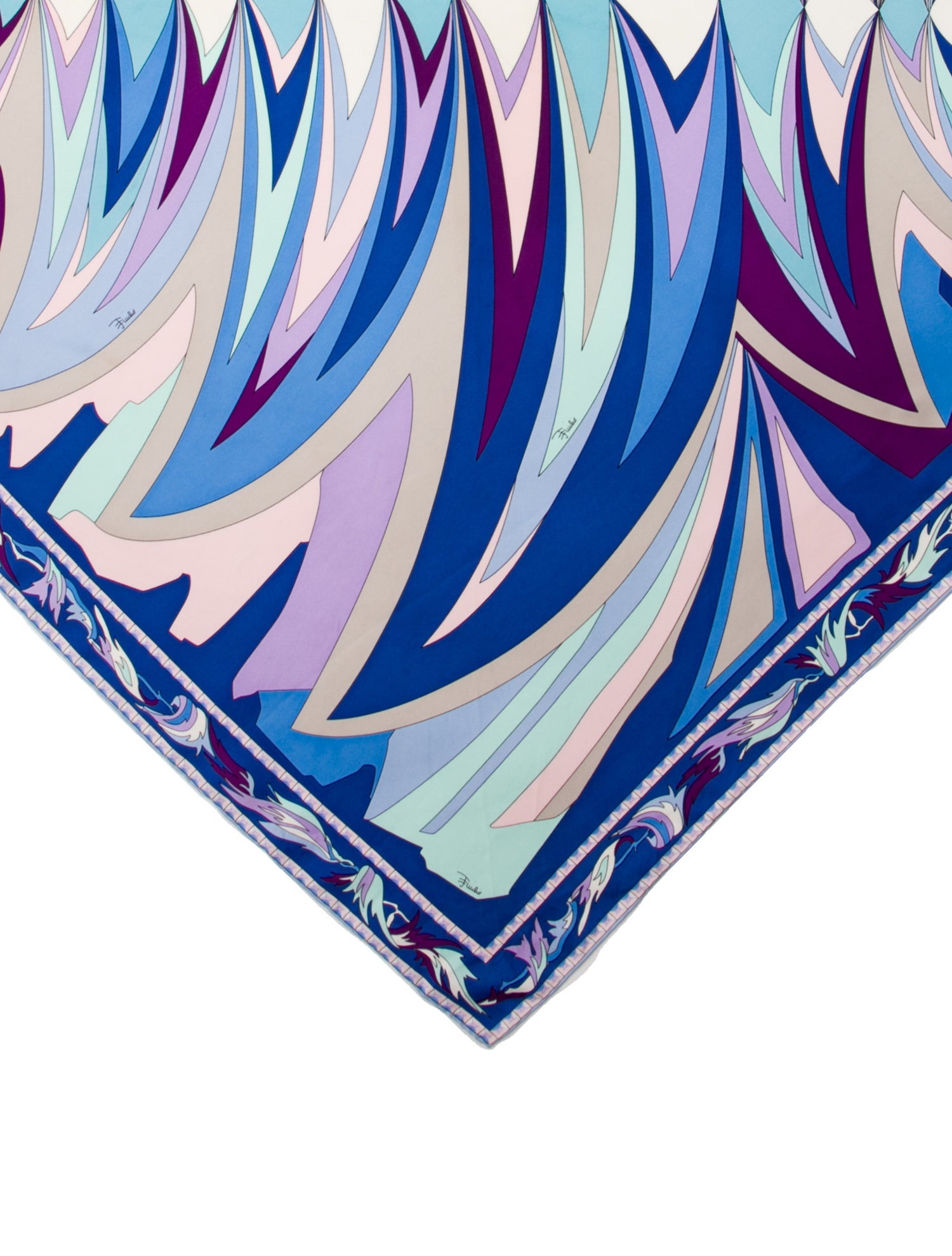 Emilio Pucci Silk Printed Scarf