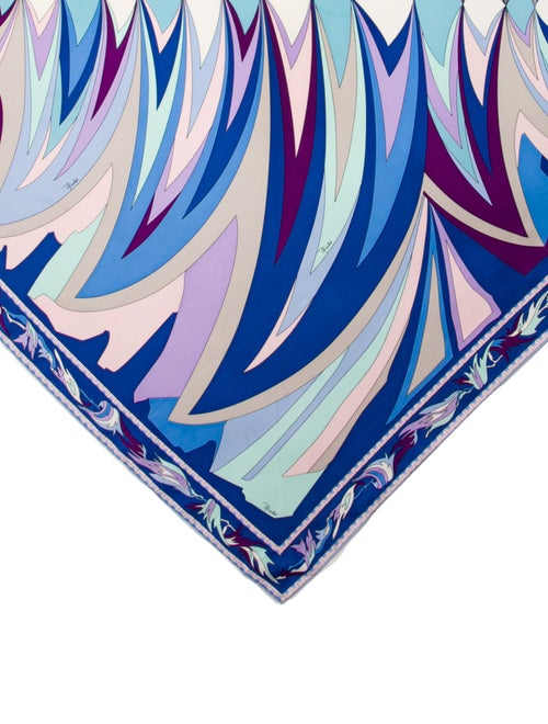 Emilio Pucci Silk Printed Scarf