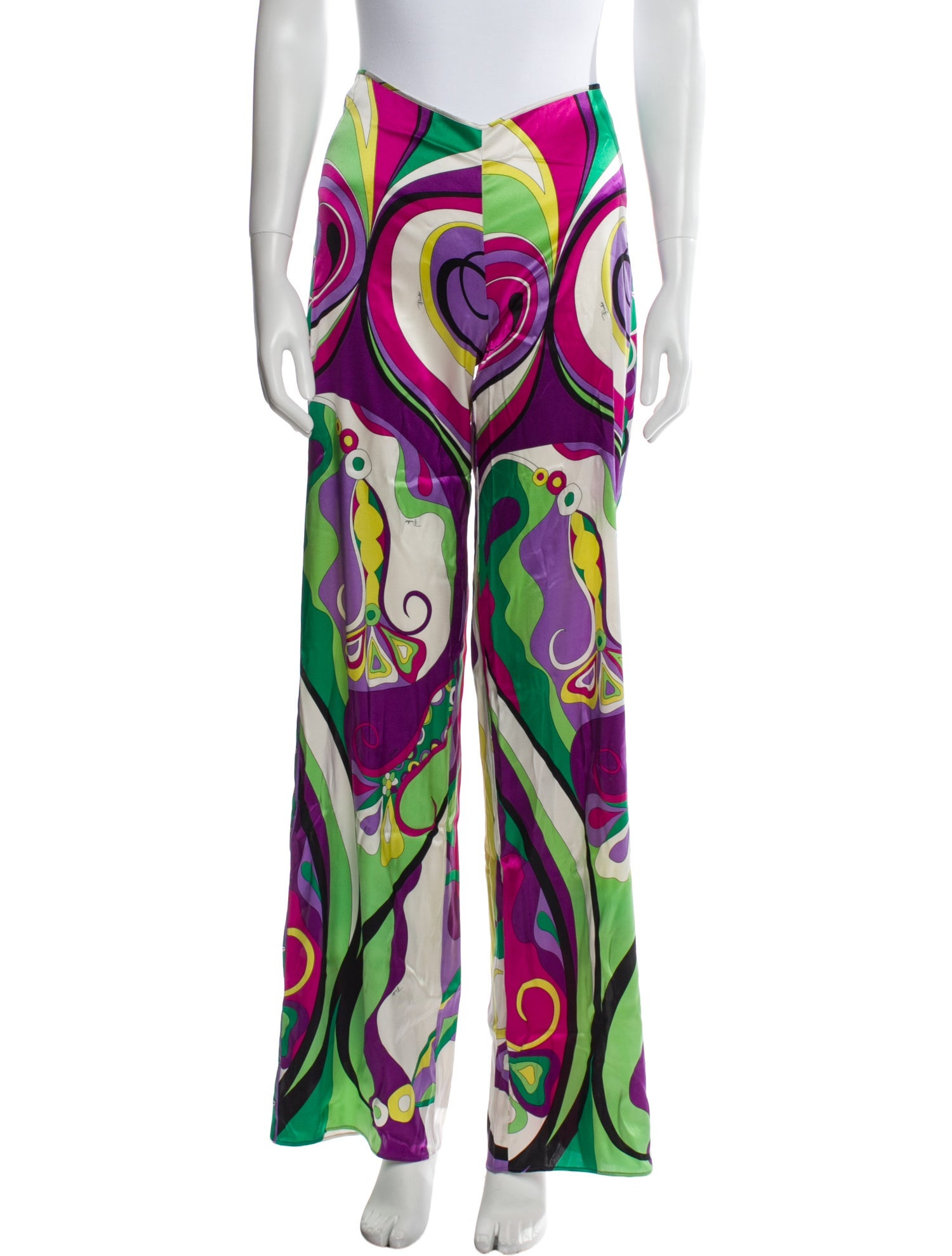 Emilio Pucci Vintage Wide Leg Pants