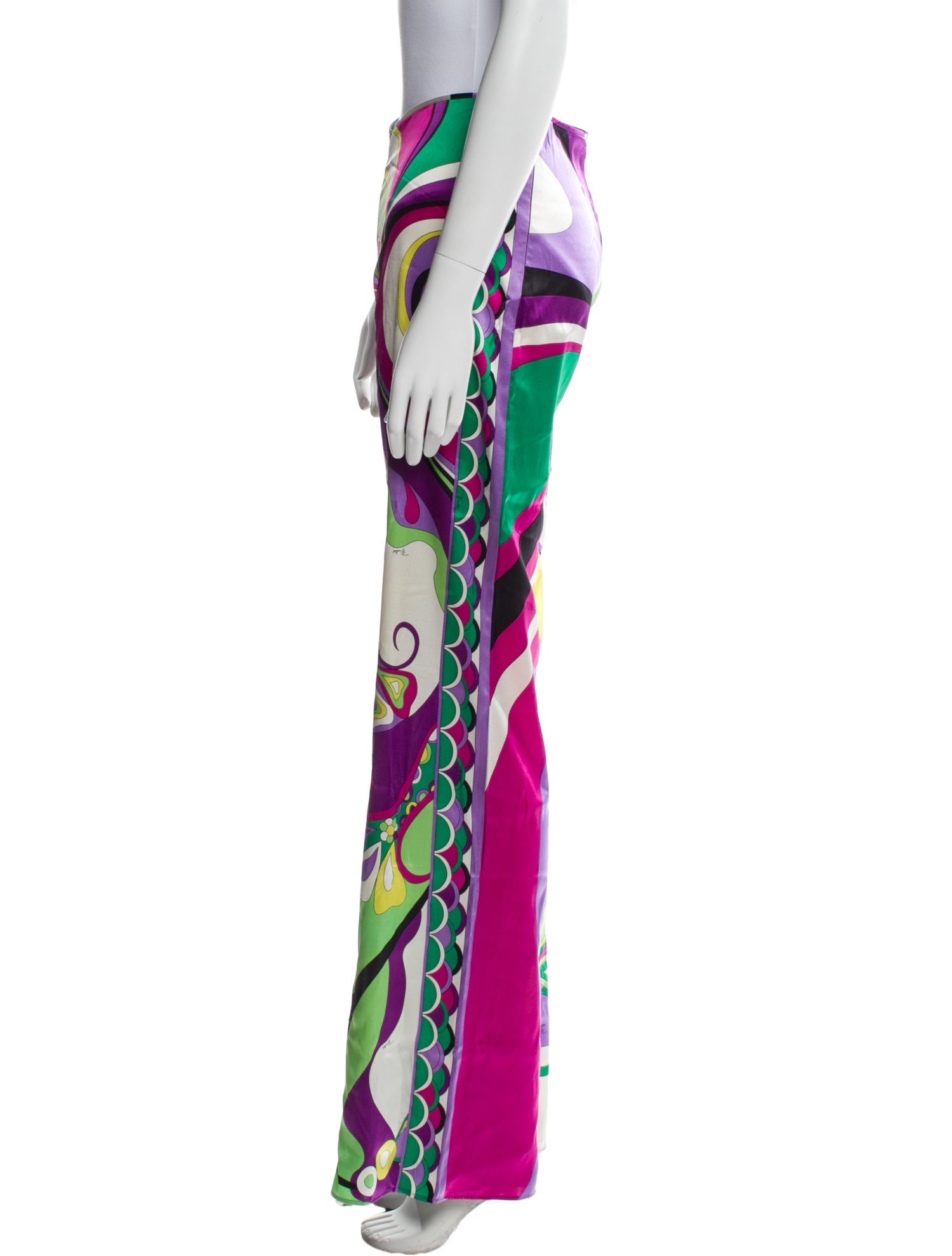 Emilio Pucci Vintage Wide Leg Pants