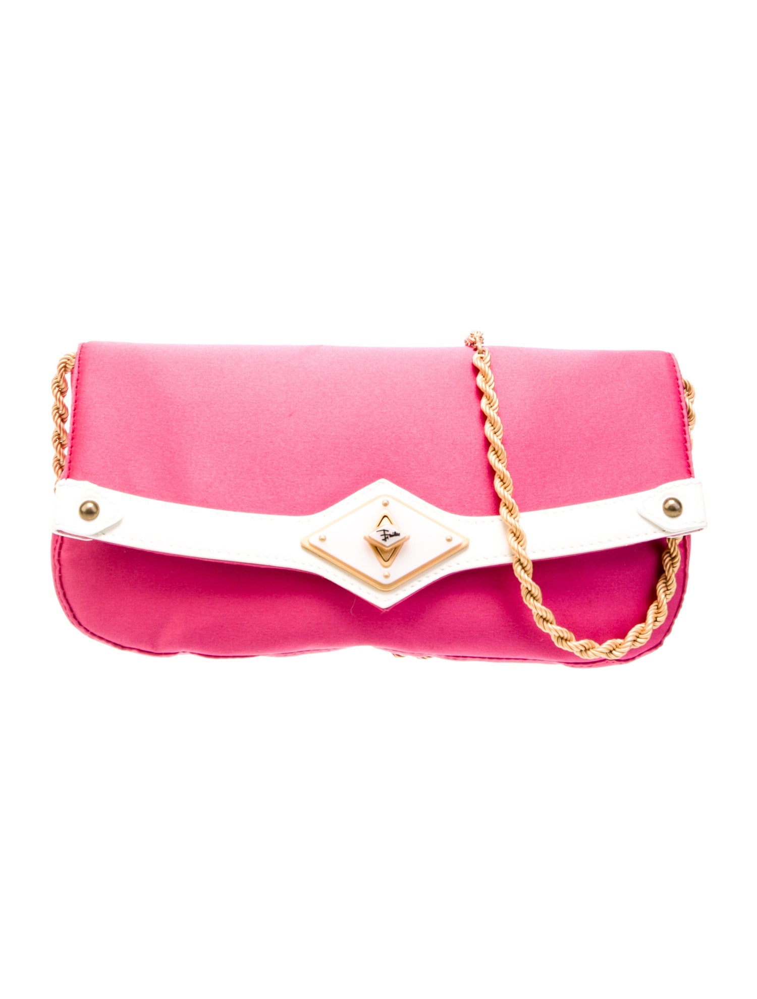 Emilio Pucci Satin Top Handle Bag