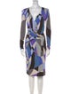 Emilio Pucci Printed Midi Length Dress