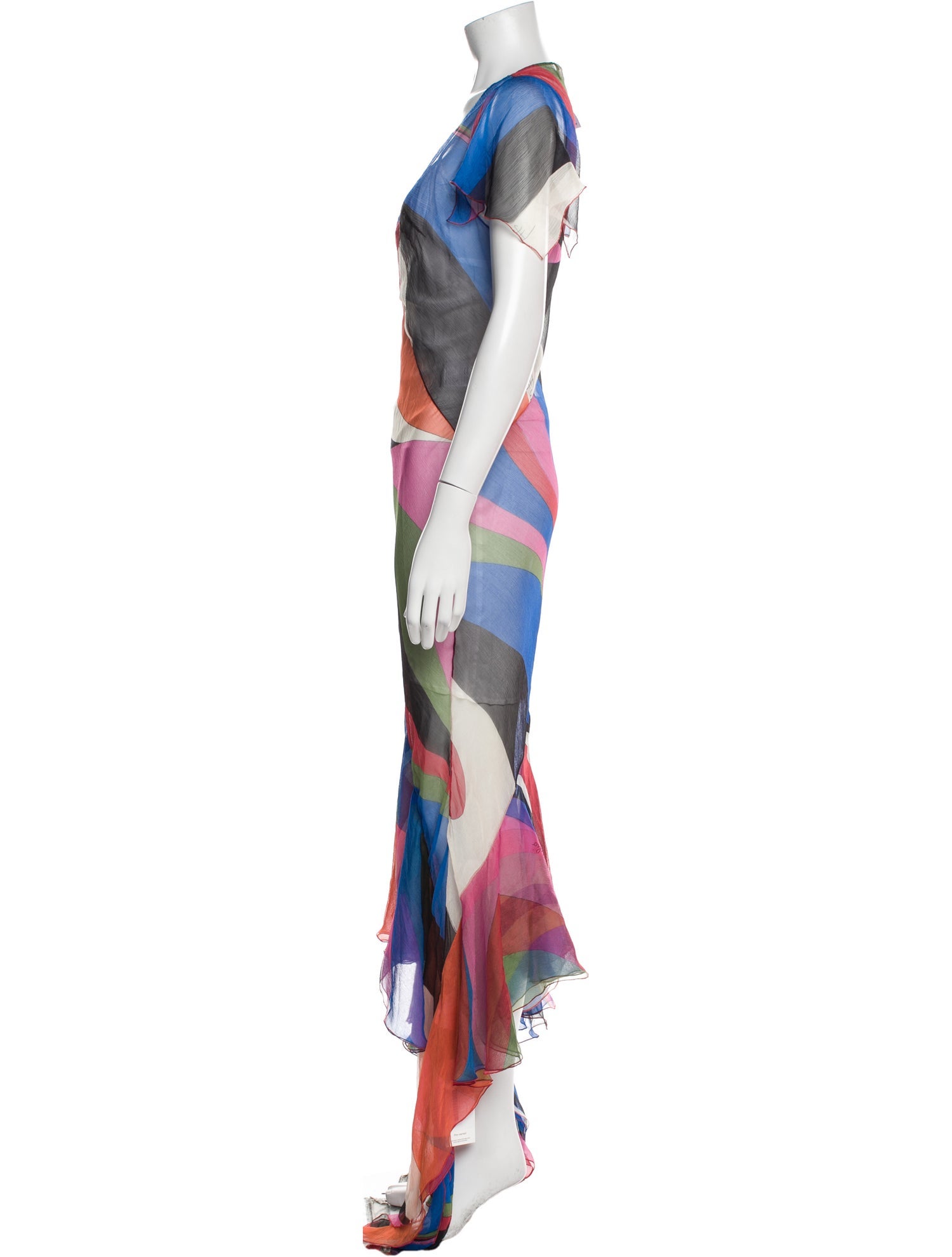 Emilio Pucci Silk Long Dress