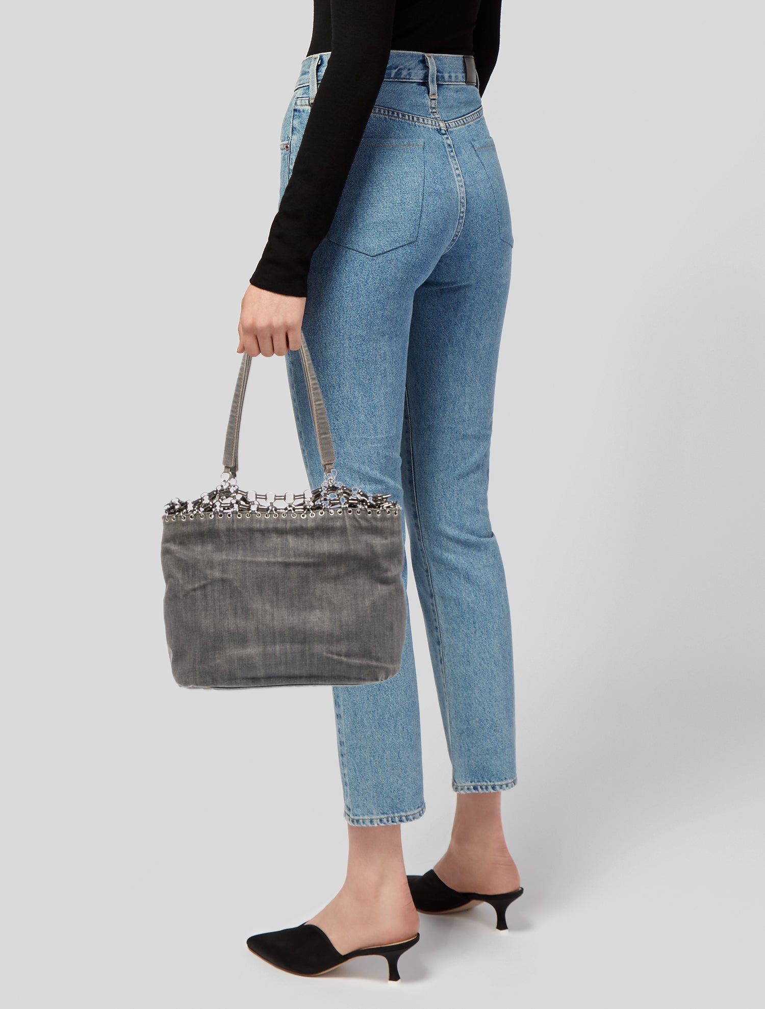Emilio Pucci Denim Shoulder Bag