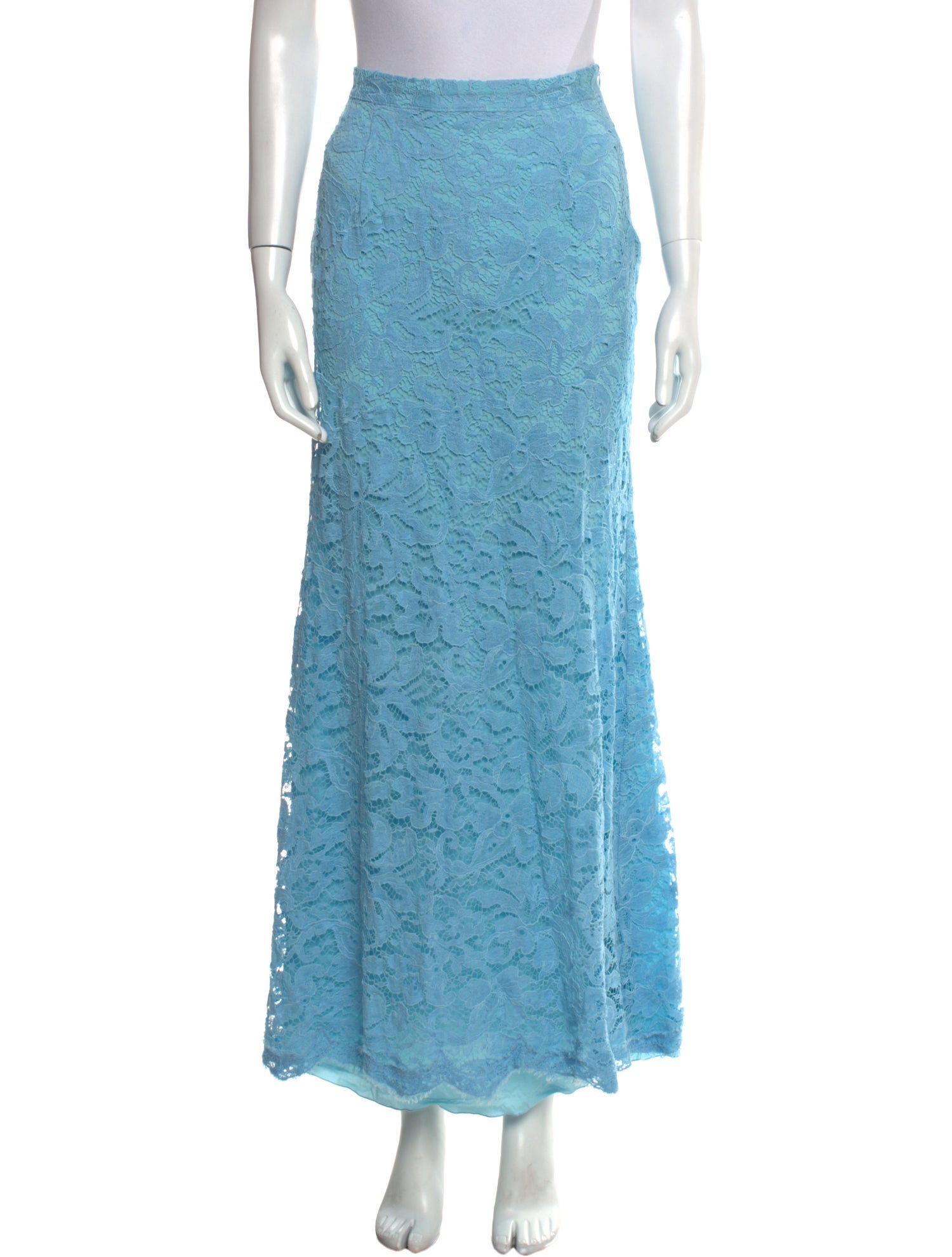 Emilio Pucci Lace Pattern Long Skirt