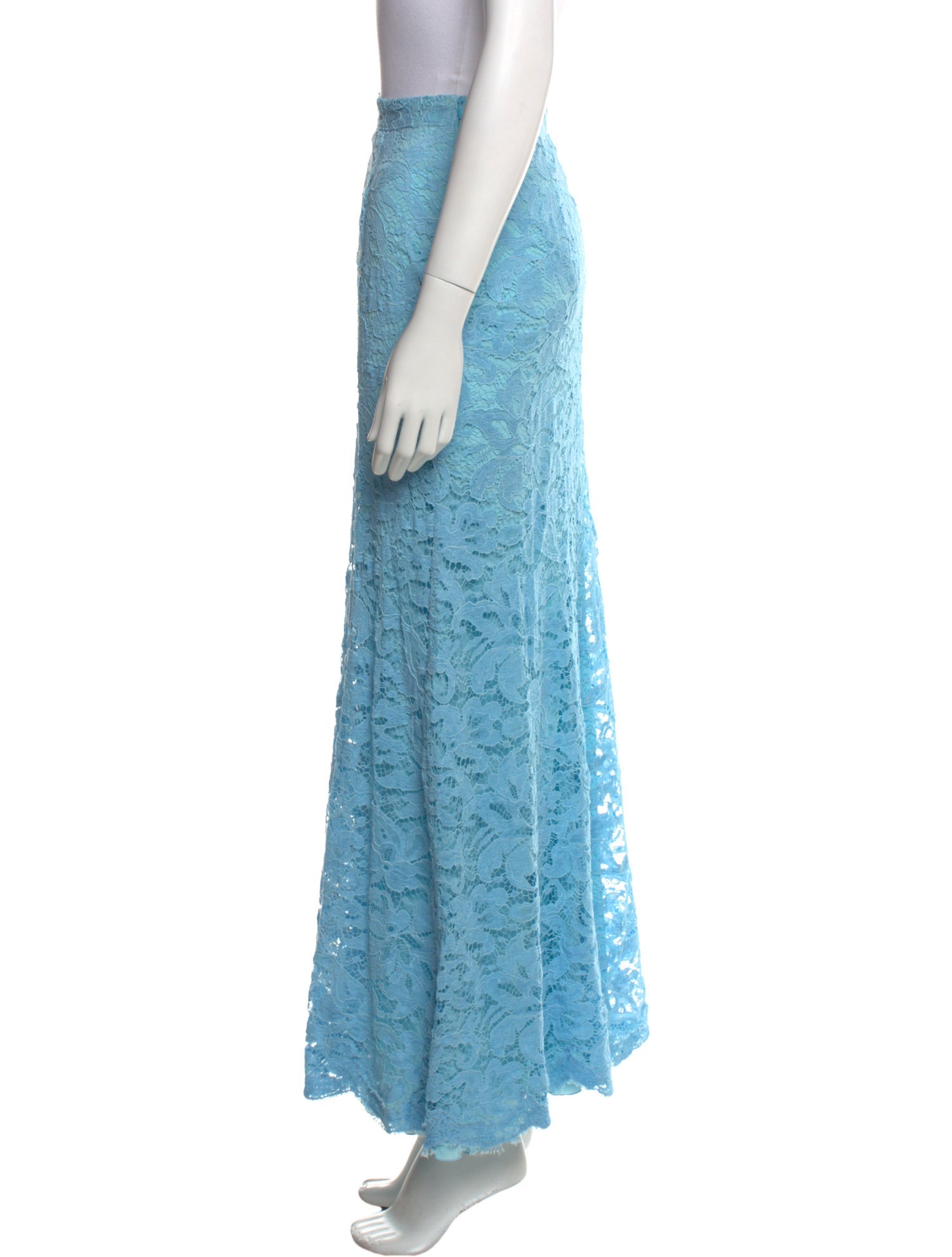 Emilio Pucci Lace Pattern Long Skirt