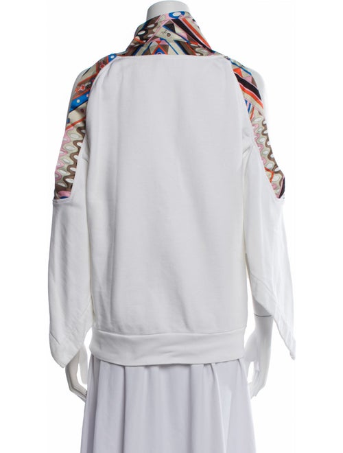 Emilio Pucci Printed Mock Neck Sweatshirt