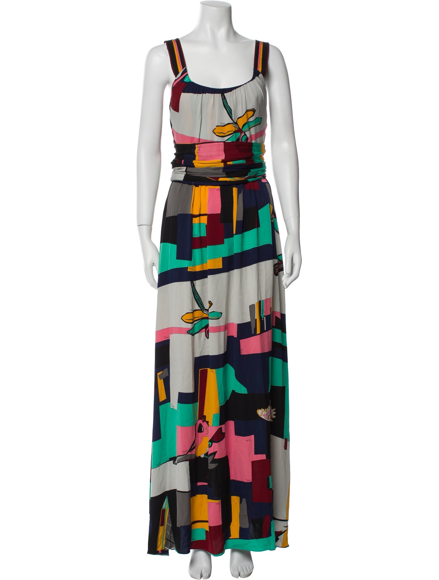 Emilio Pucci Silk Long Dress