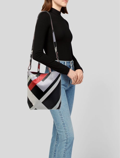 Emilio Pucci Leather Top Handle Bag