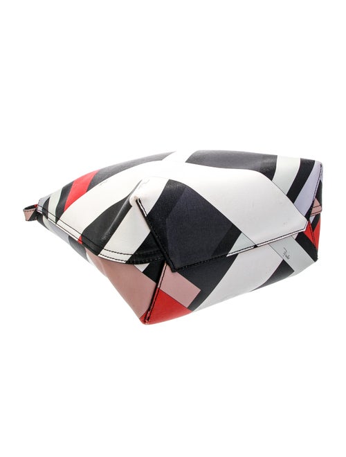 Emilio Pucci Leather Top Handle Bag