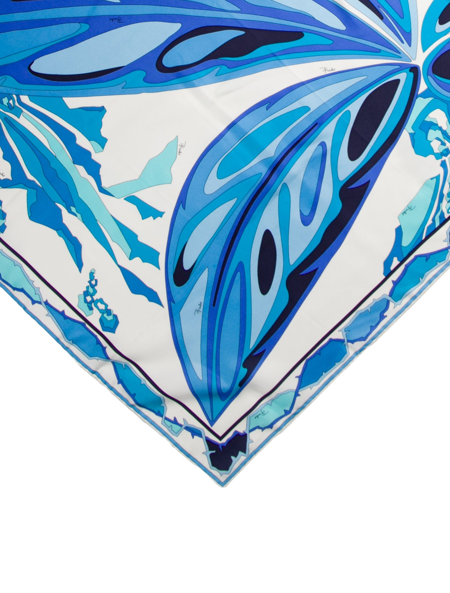 Emilio Pucci Silk Printed Scarf