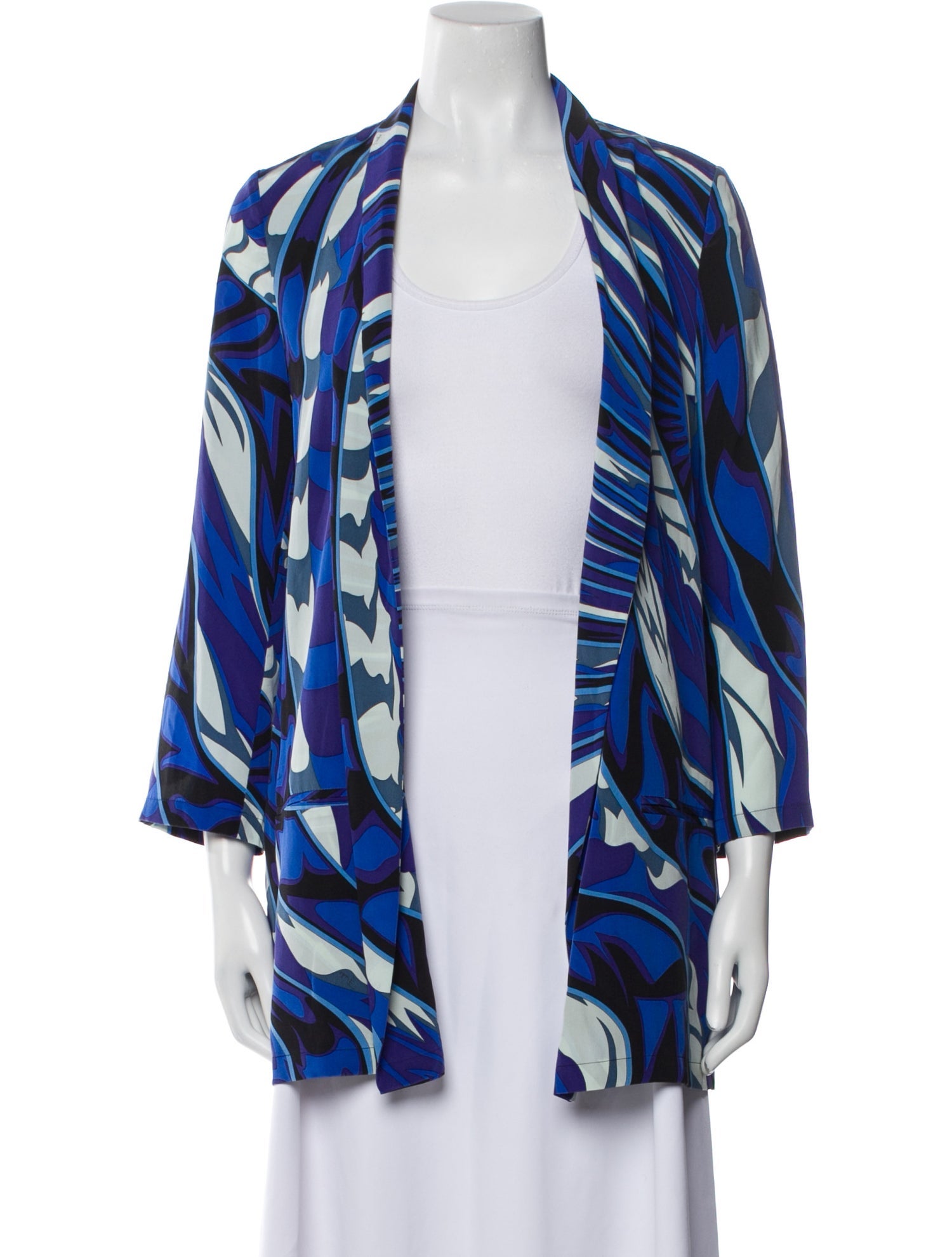 Emilio Pucci Silk Printed Jacket