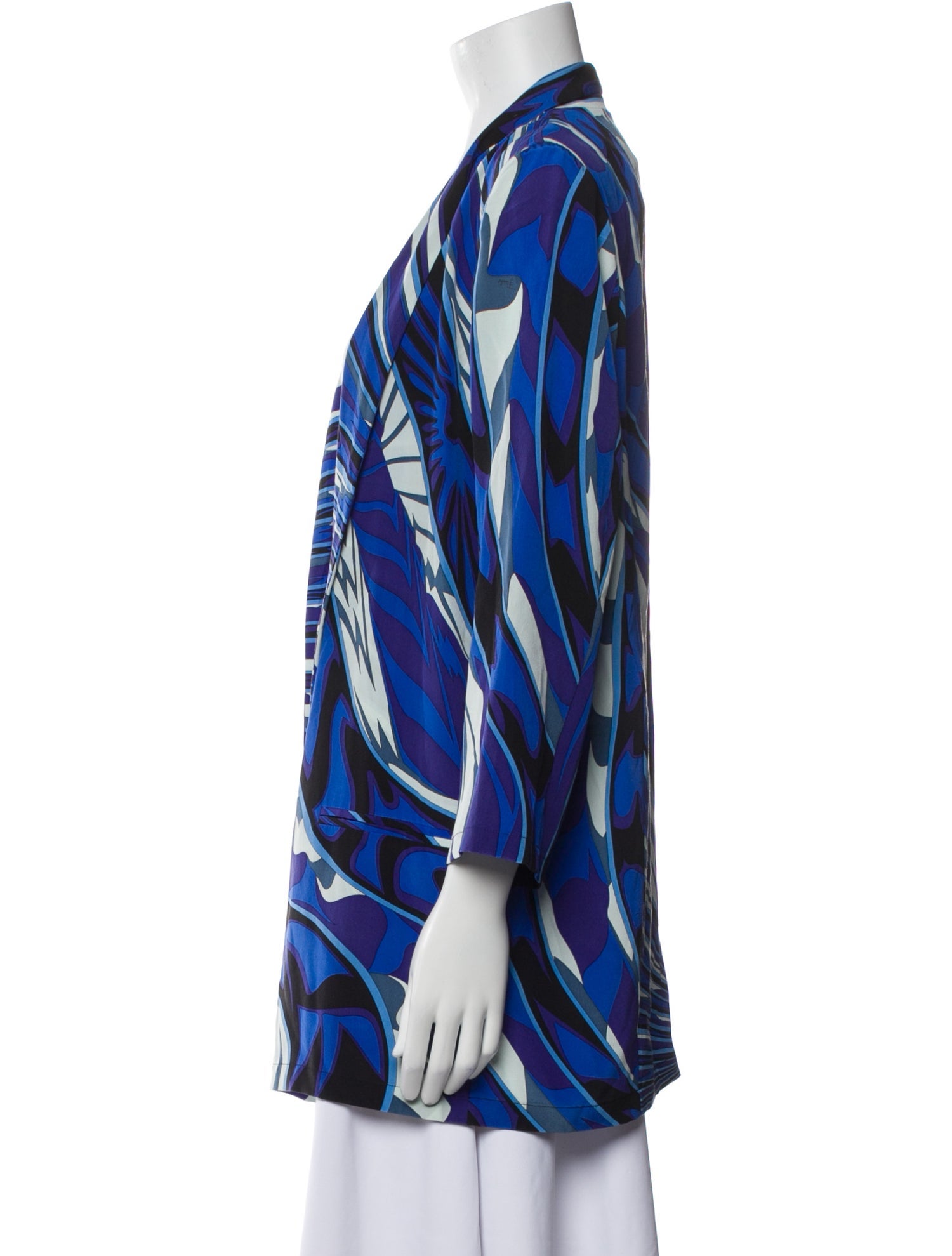 Emilio Pucci Silk Printed Jacket