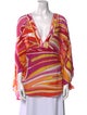 Emilio Pucci Printed V-Neck Tunic