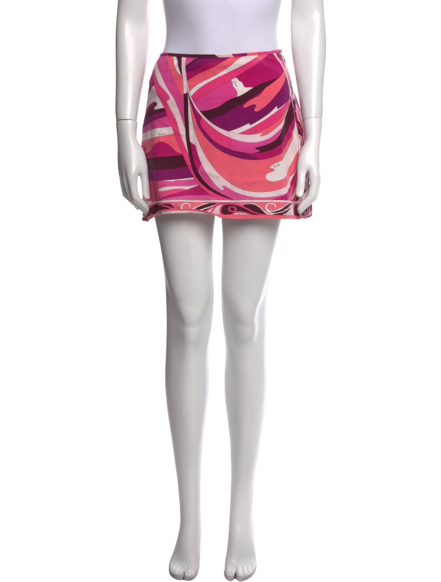 Emilio Pucci Printed Mini Skirt