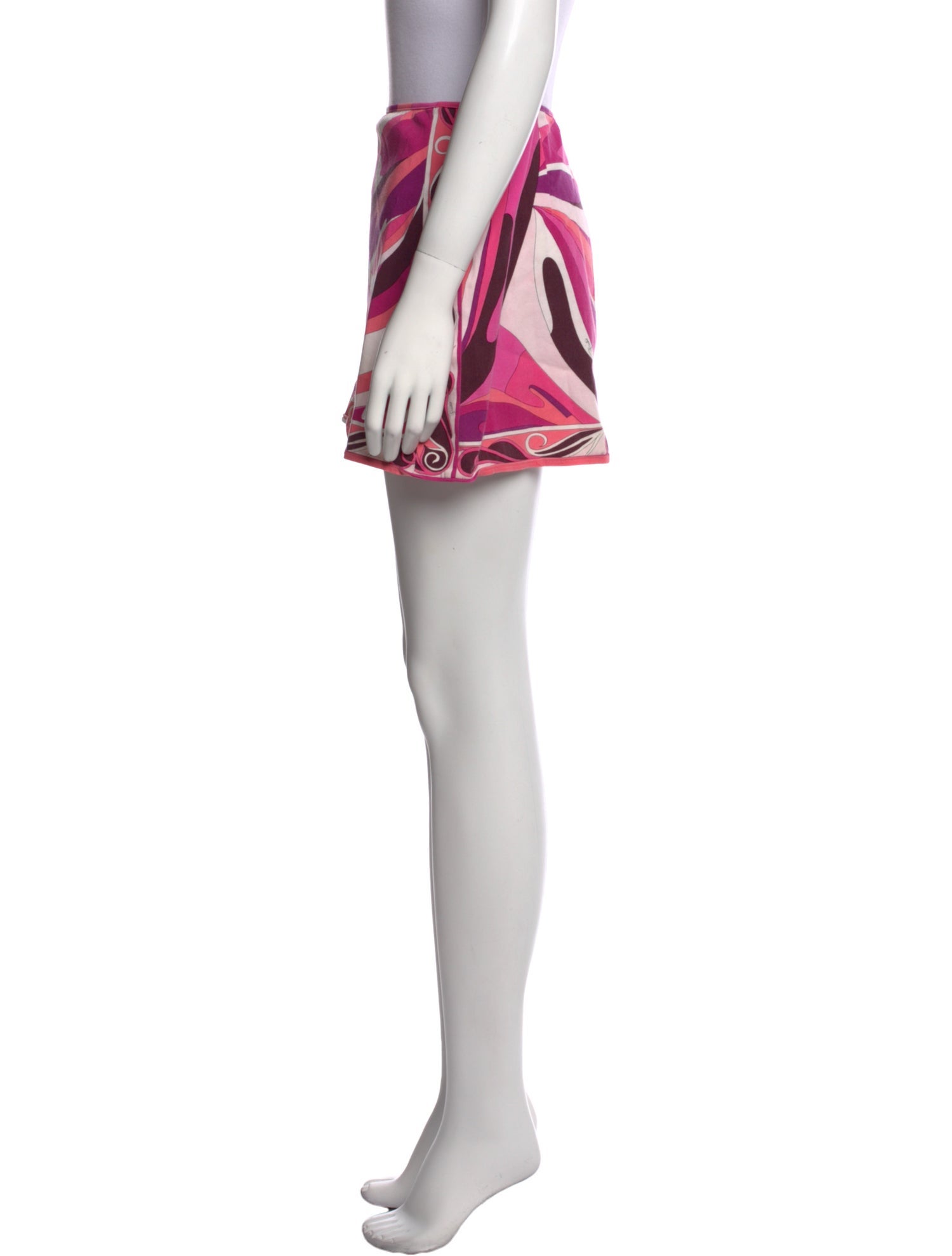 Emilio Pucci Printed Mini Skirt