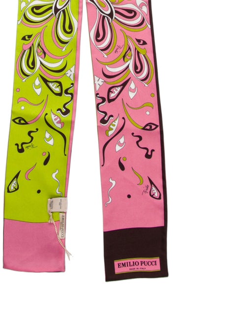 Emilio Pucci Silk Printed Scarf