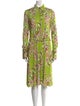 Emilio Pucci Printed Knee-Length Dress