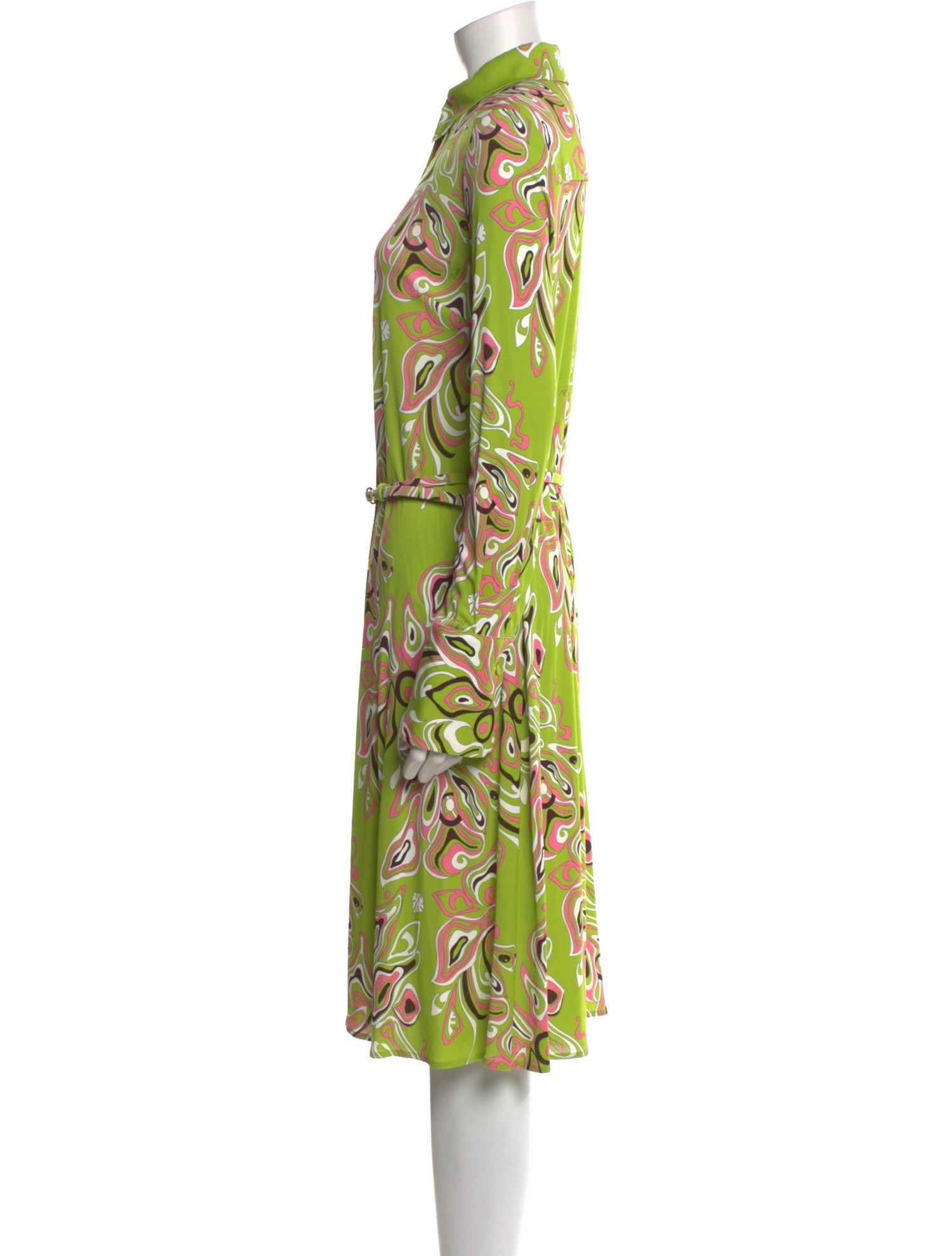 Emilio Pucci Printed Knee-Length Dress
