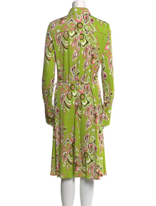 Emilio Pucci Printed Knee-Length Dress