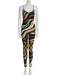 Emilio Pucci Striped Scoop Neck Jumpsuit