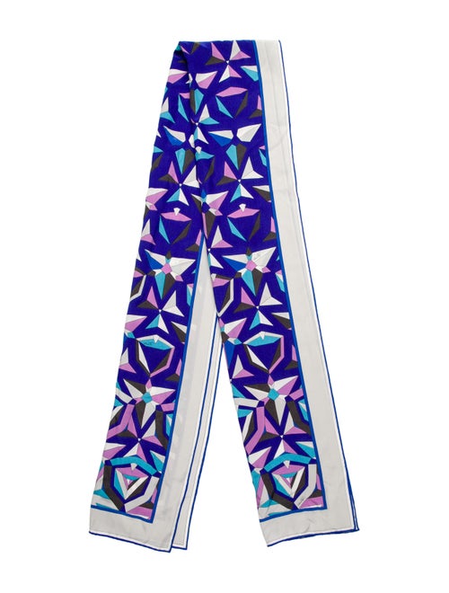 Emilio Pucci Silk Printed Scarf