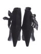 Emilio Pucci Suede Bow Accents Boots
