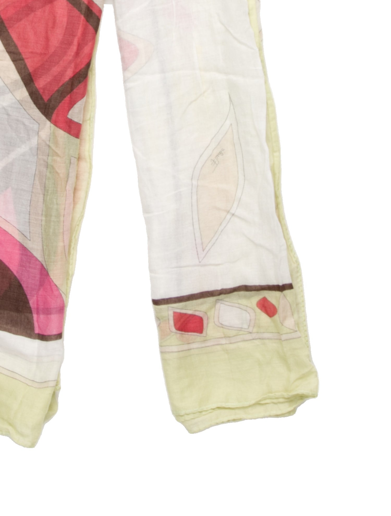 Emilio Pucci Silk Printed Scarf