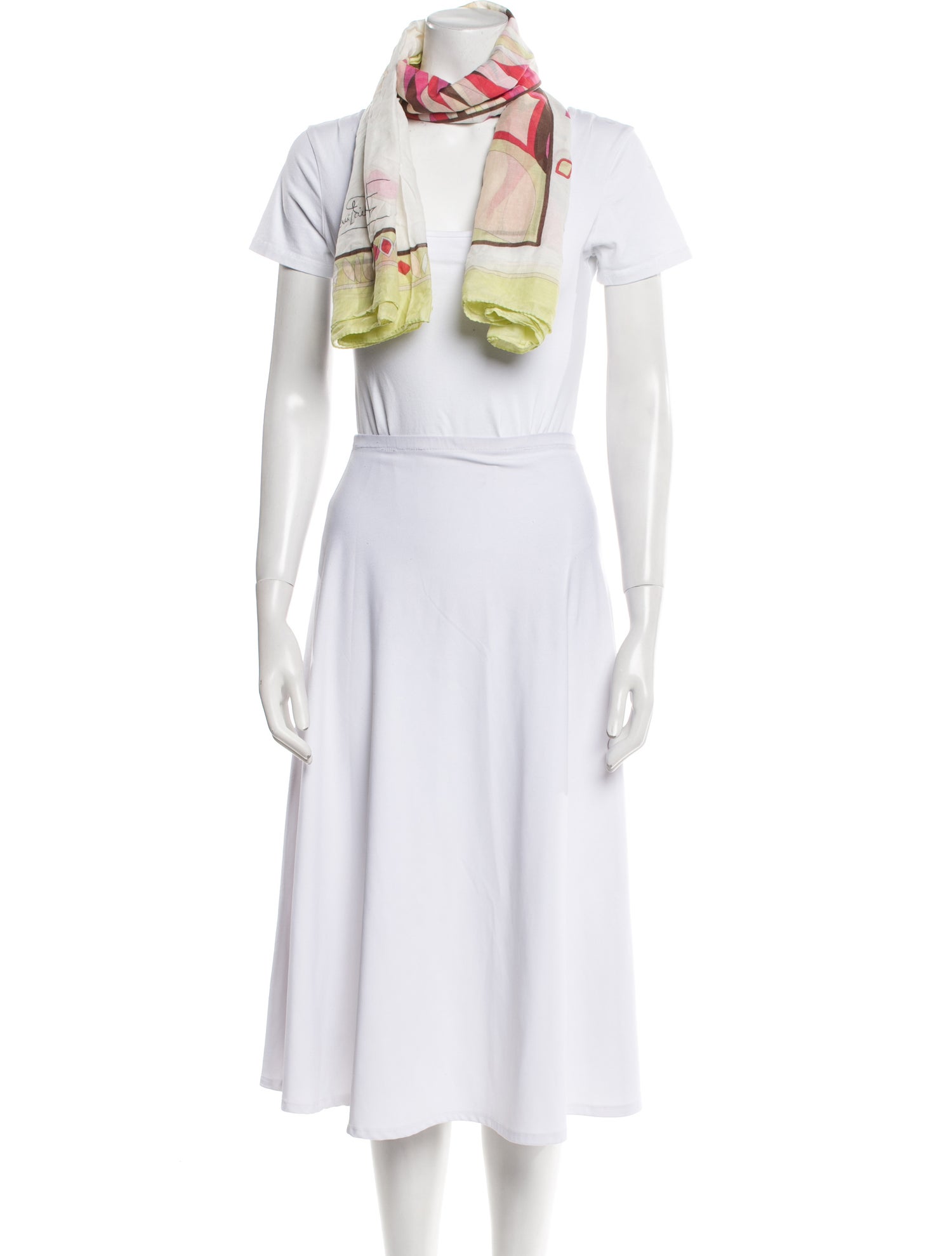 Emilio Pucci Silk Printed Scarf