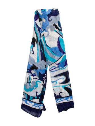 Emilio Pucci Silk Printed Scarf