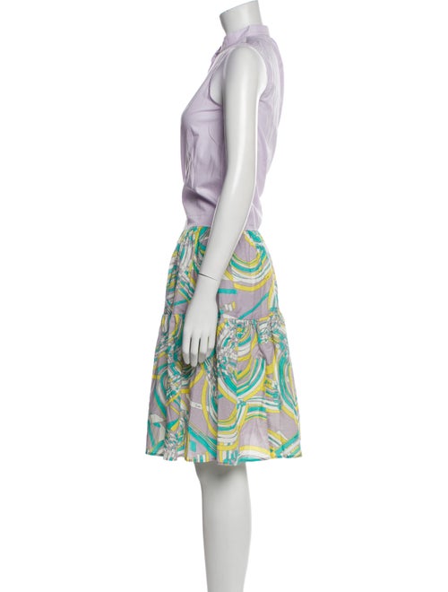 Emilio Pucci Printed Midi Length Dress