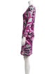 Emilio Pucci Printed Knee-Length Dress
