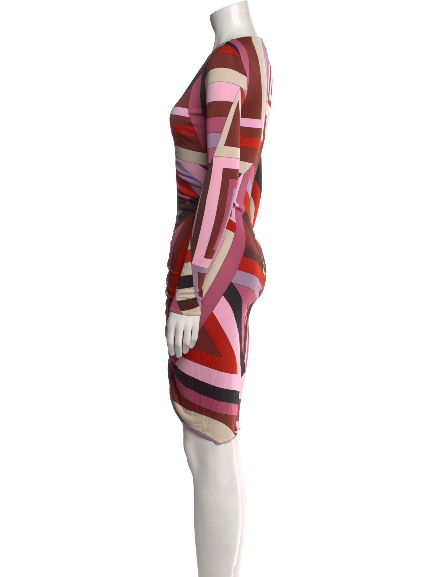 Emilio Pucci Printed Knee-Length Dress