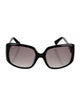 Emilio Pucci Square Gradient Sunglasses