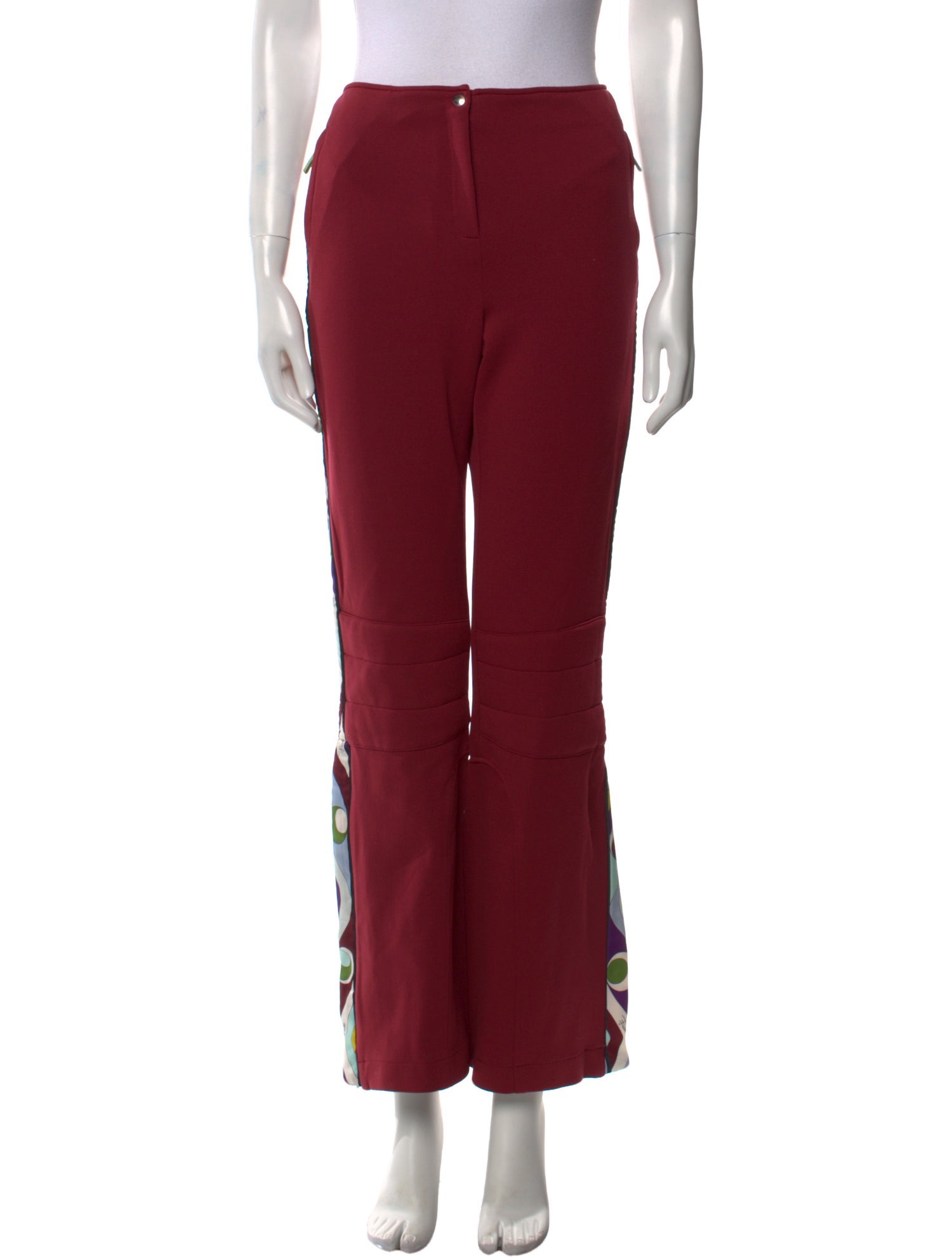 Emilio Pucci Nylon Wide Leg Pants